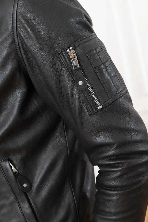 Chaqueta Hombre Serge Pariente Balle Hood Black
