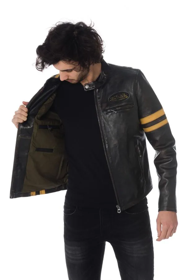 Chaqueta Hombre Von Dutch Montana Von Cow Bucco Black