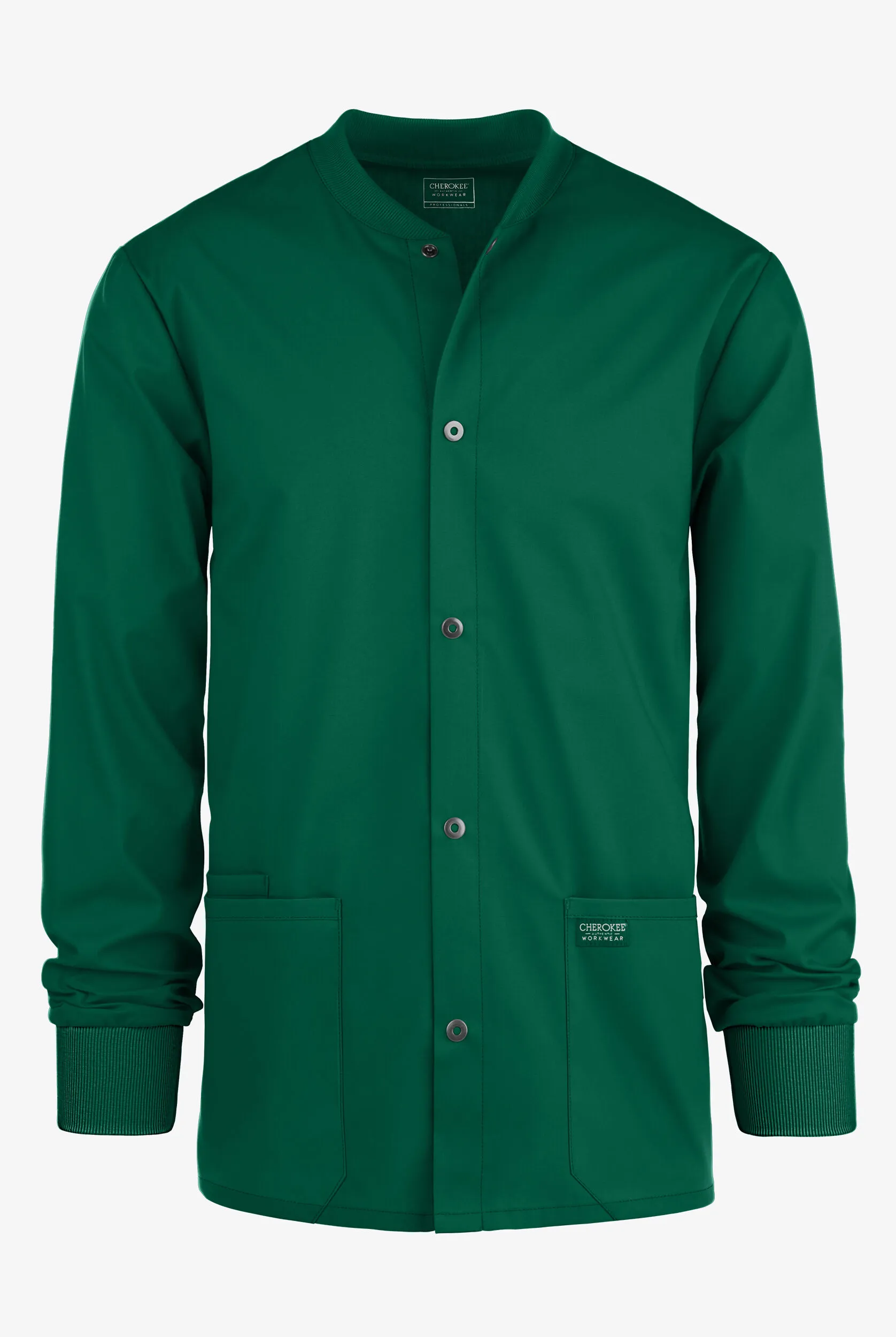 Chaqueta médica abrigada Cherokee Workwear Professionals con 3 bolsillos para hombre
