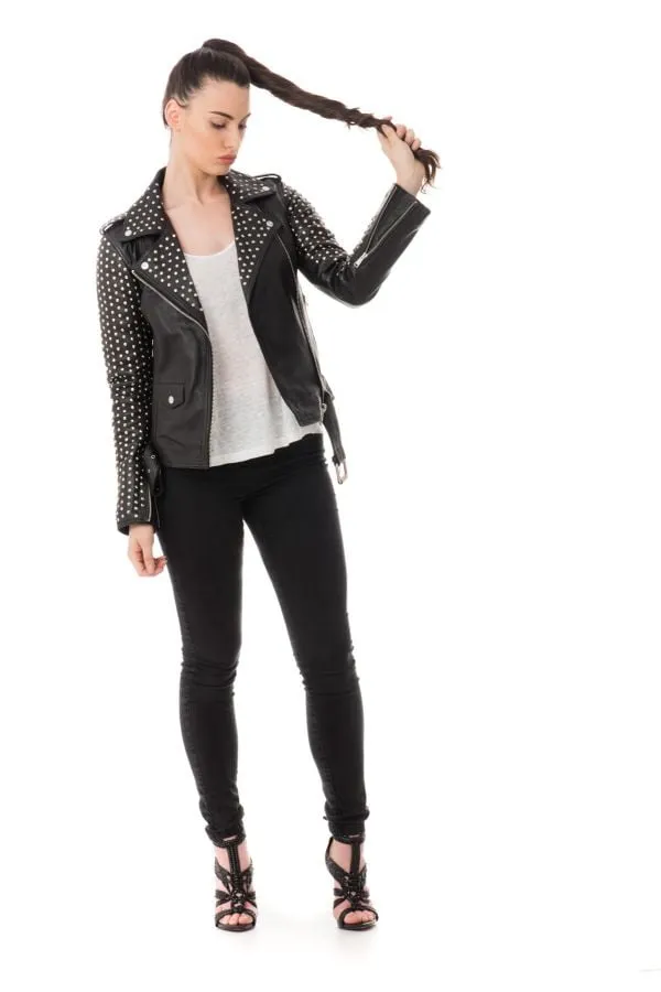 Chaqueta Mujeres Ladc Diane Black Stud