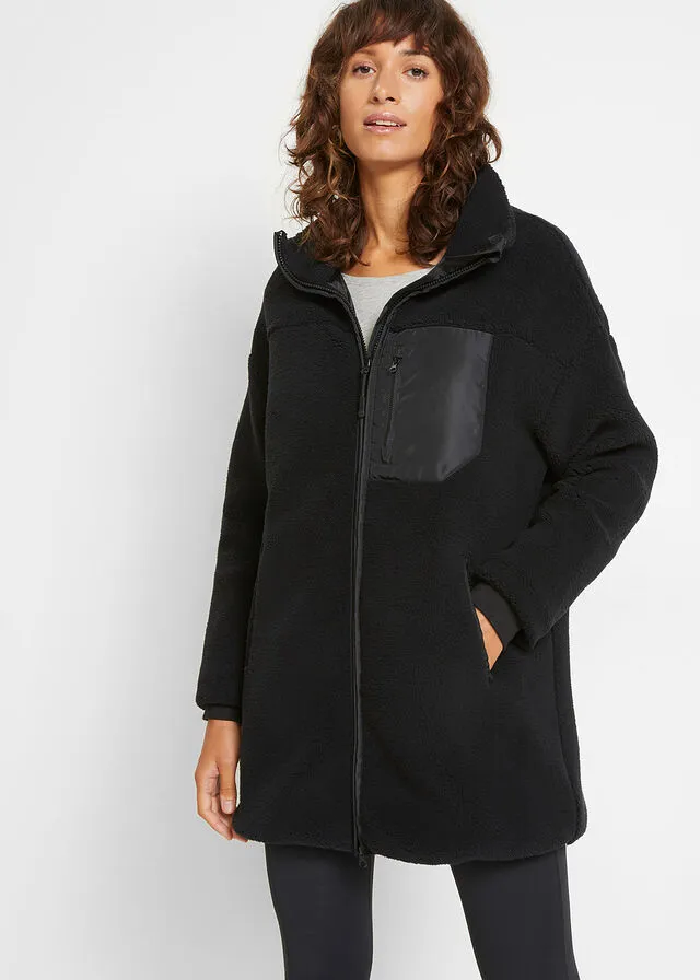 Chaqueta polar Negro