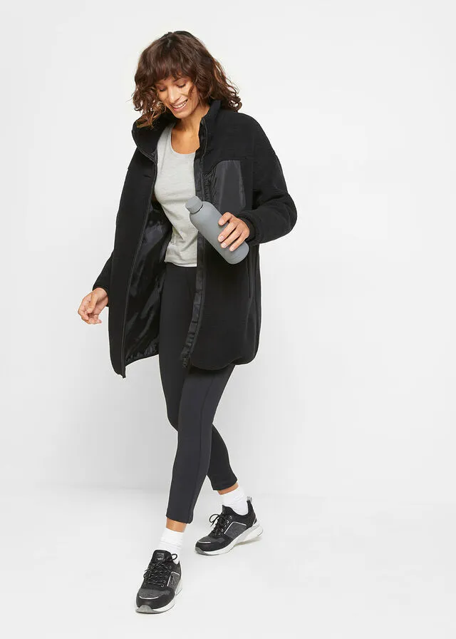 Chaqueta polar Negro