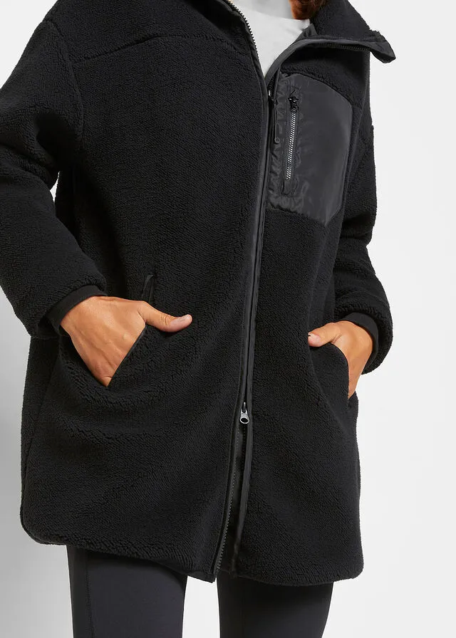 Chaqueta polar Negro