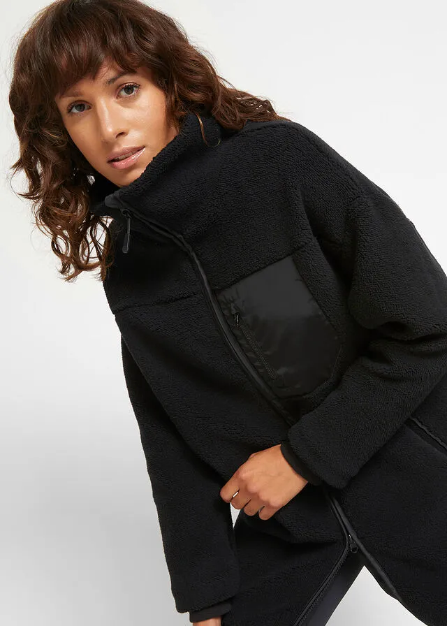 Chaqueta polar Negro
