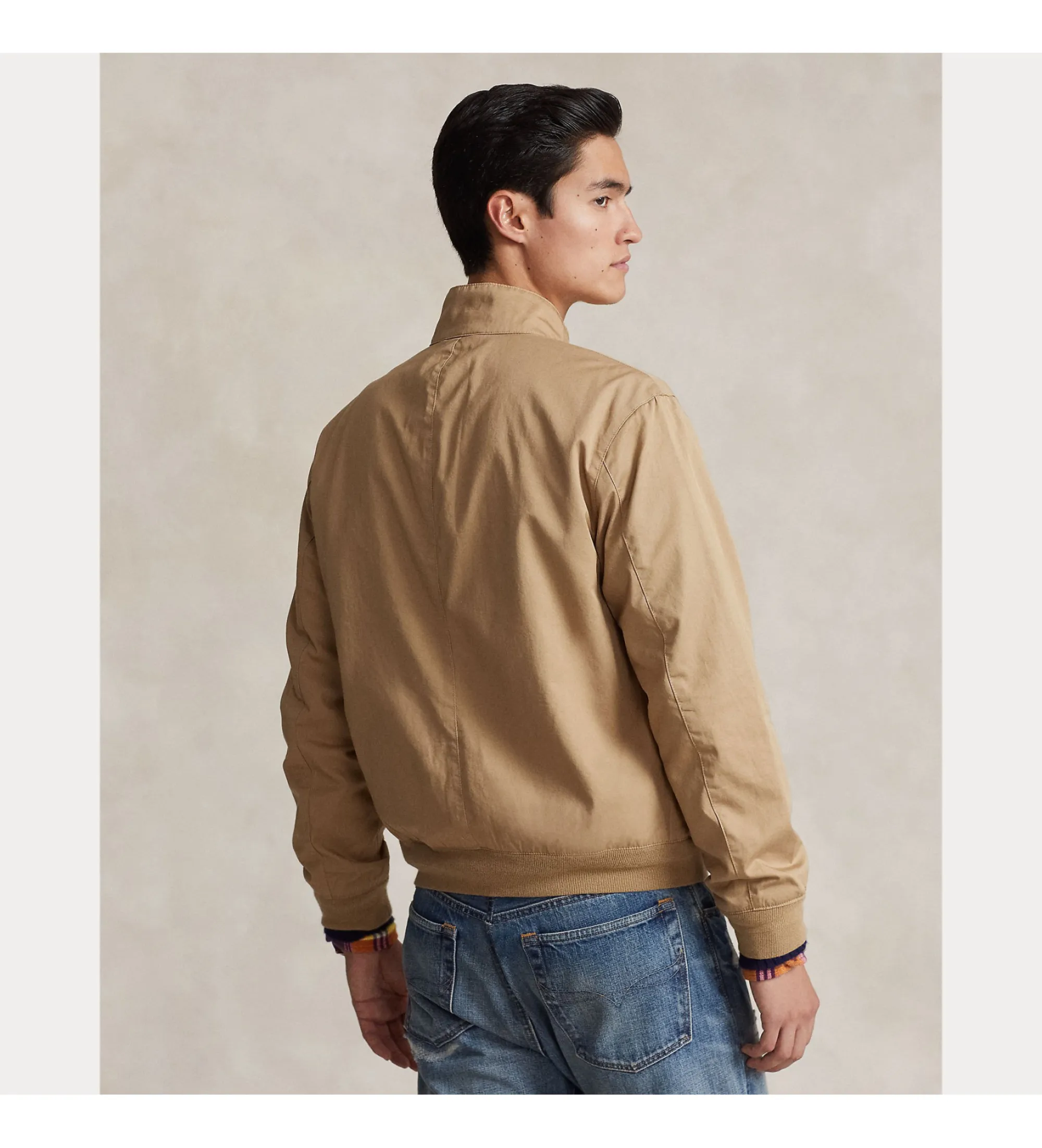 Chaqueta Twill beige