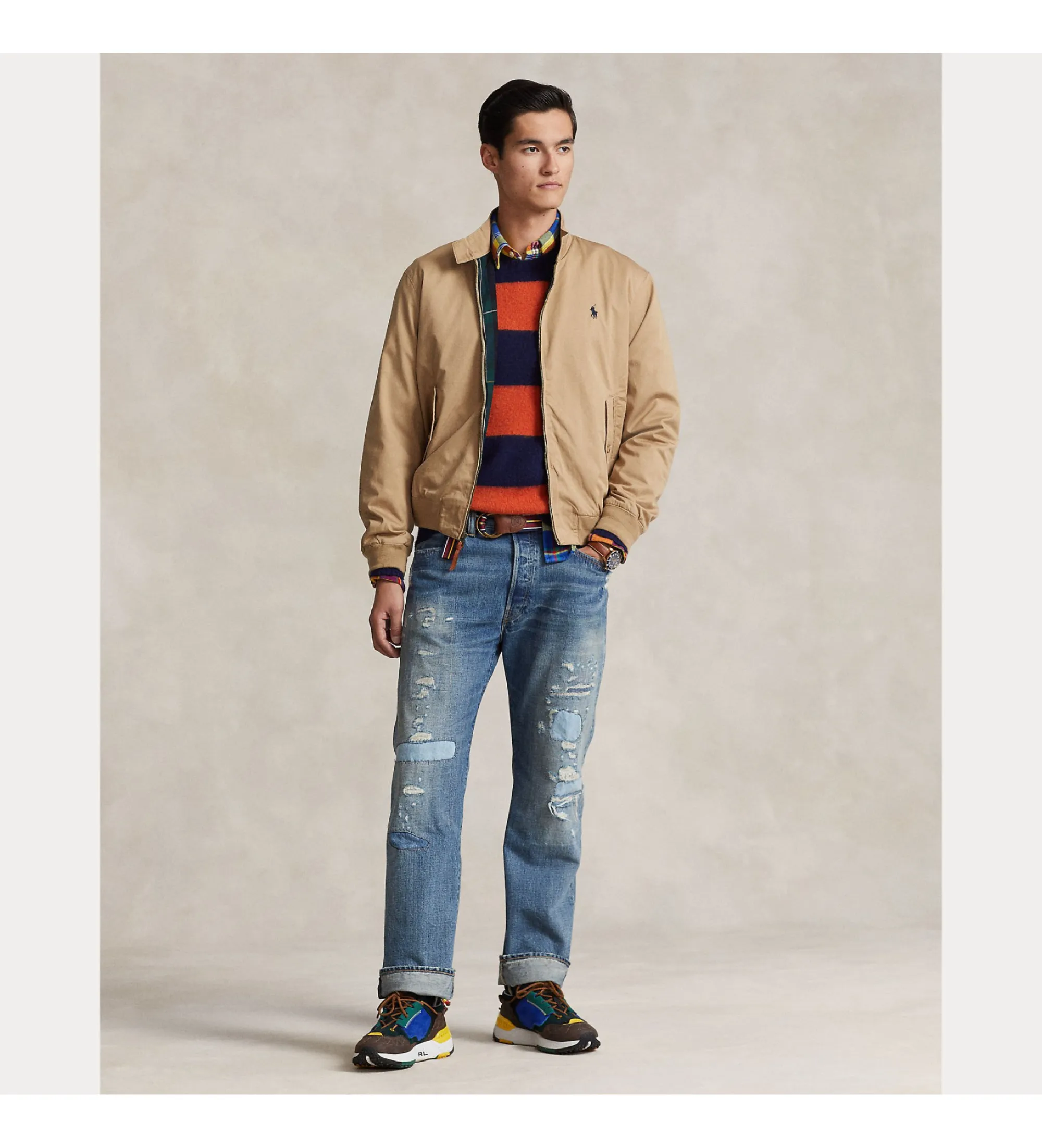 Chaqueta Twill beige