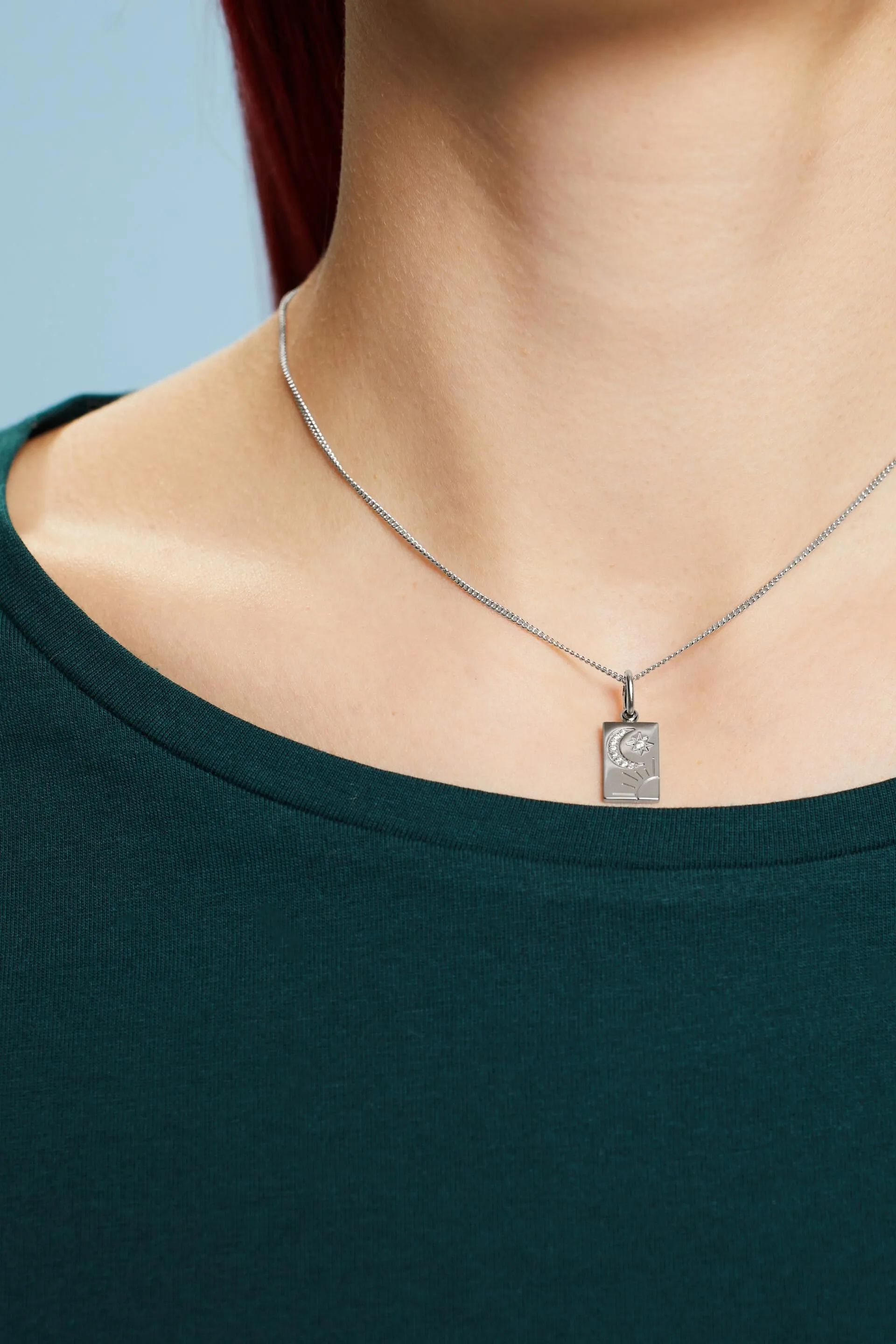 Charm de acero inoxidable