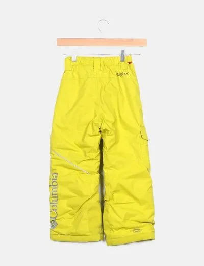 Columbia Pantalón esquí verde
