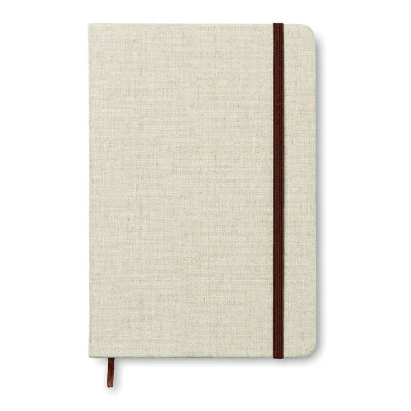 Cuaderno publicitario A5 color beige