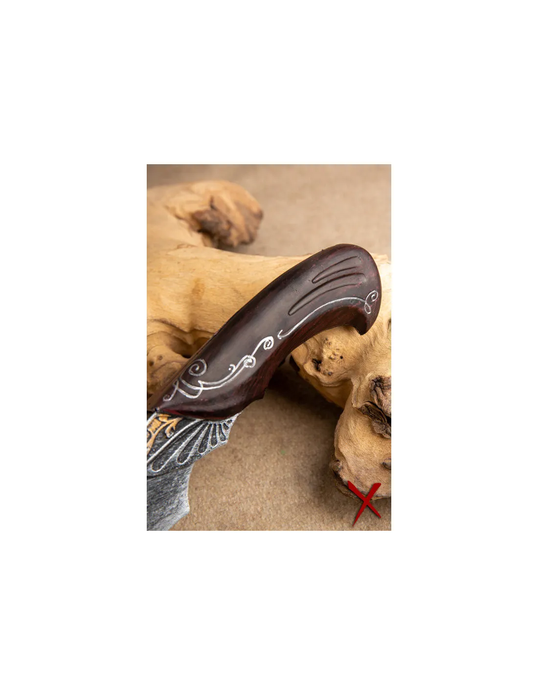 Cuchillo arrojadizo murciélago Chiroptera para LARP