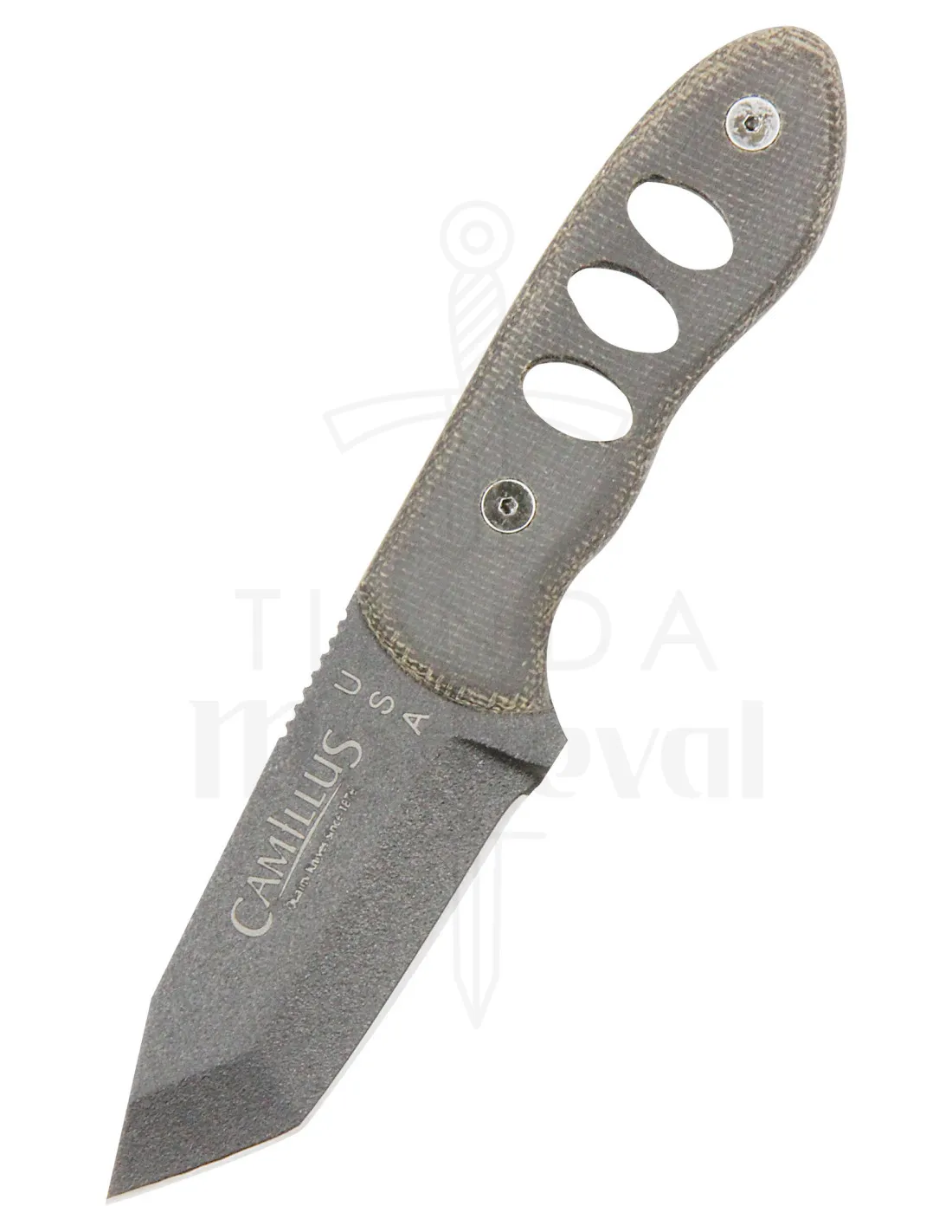 Cuchillo botero Camillus modelo Choker, con funda