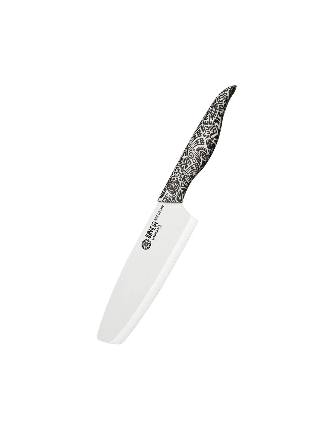 Cuchillo cerámica Nakiri Samura serie INCA