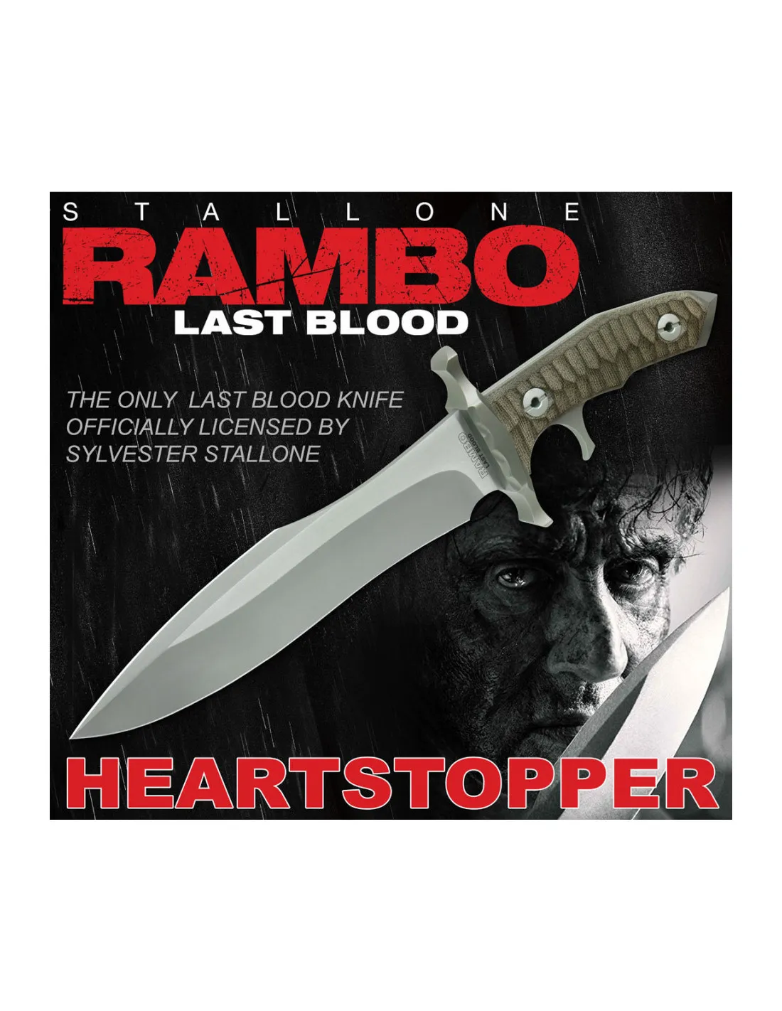 Cuchillo Cortacorazones Rambo V: Last Blood