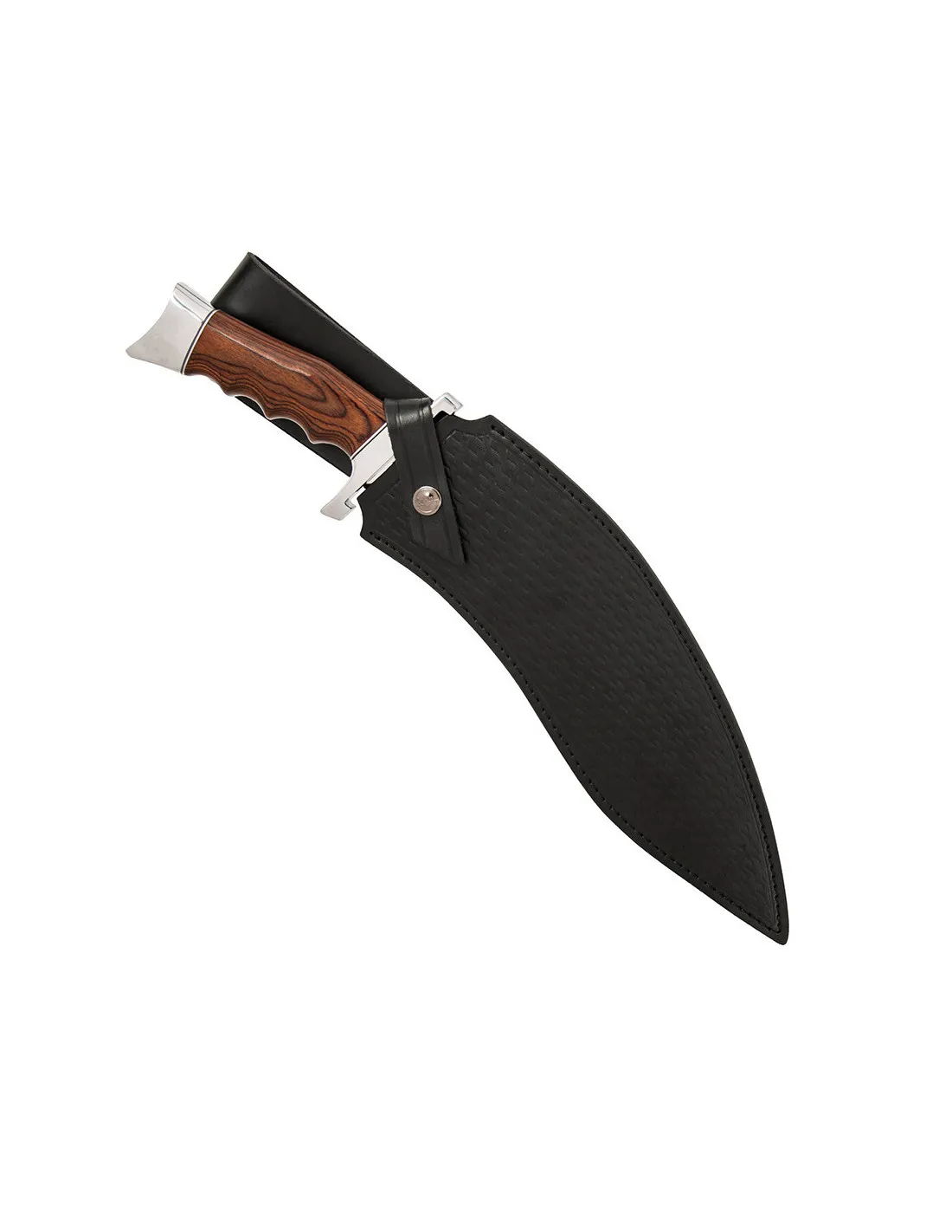 Cuchillo Kukri de combate Gil Hibben con funda en cuero