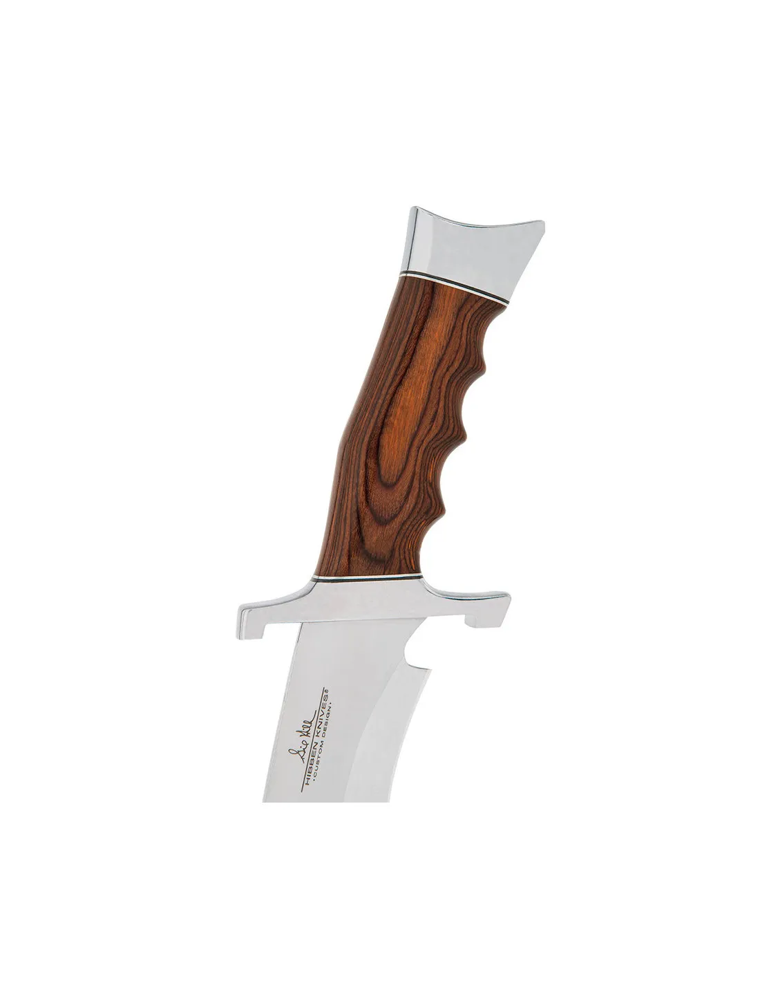 Cuchillo Kukri de combate Gil Hibben con funda en cuero