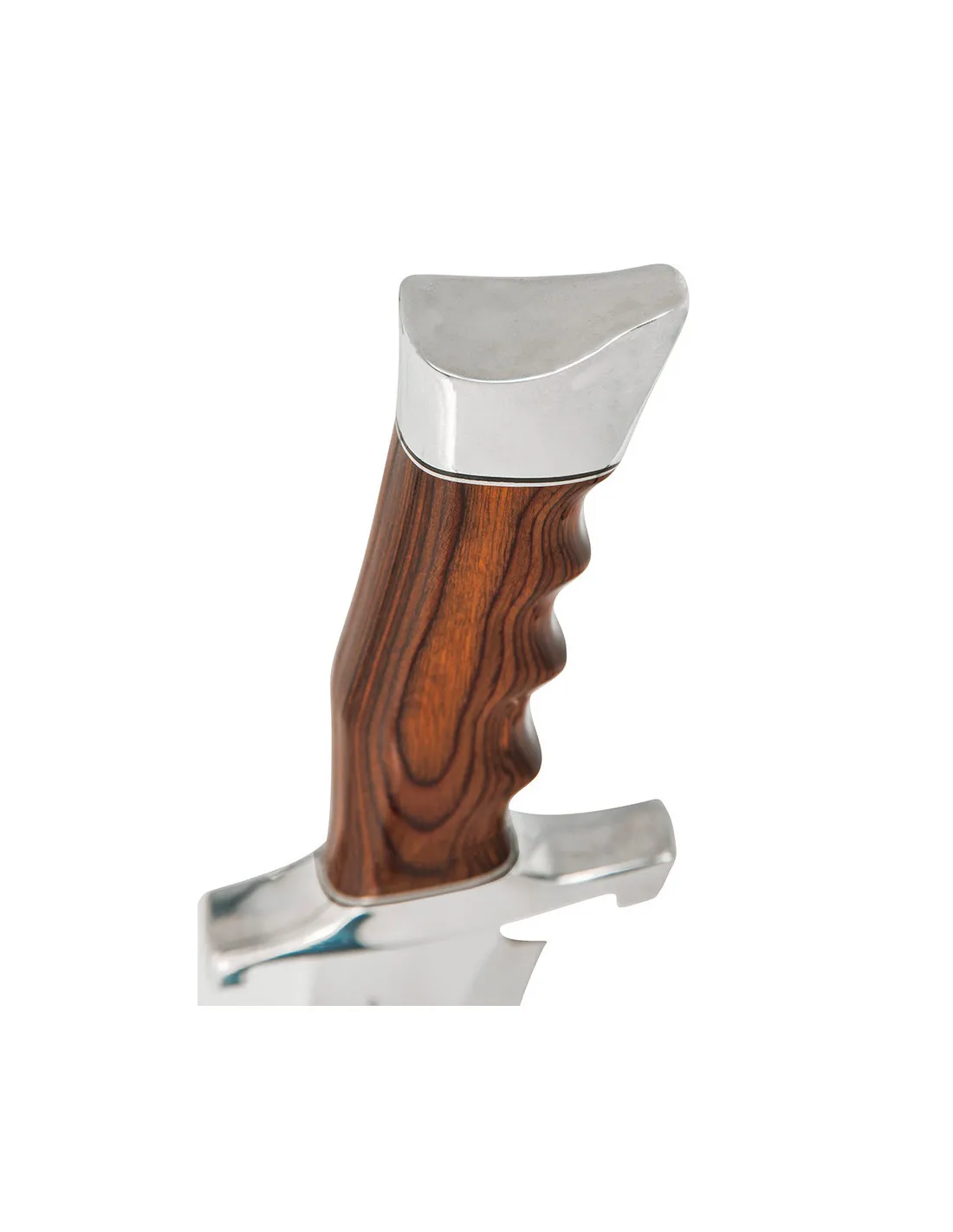 Cuchillo Kukri de combate Gil Hibben con funda en cuero