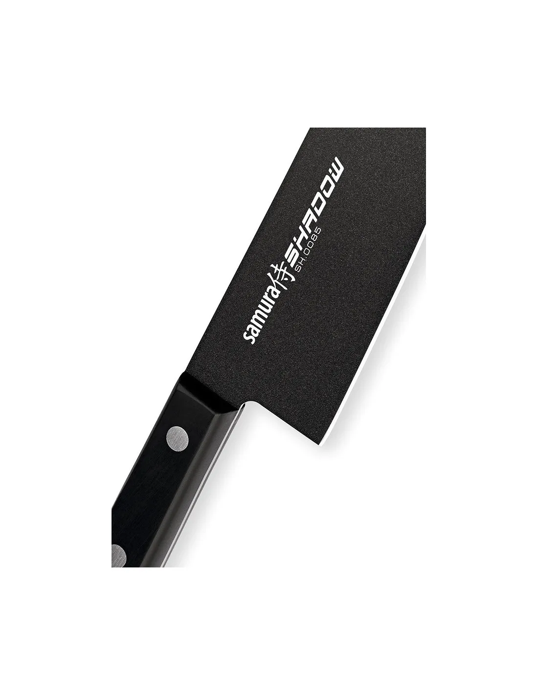 Cuchillo Samura Shadow modelo Chef, hoja 208 mm.