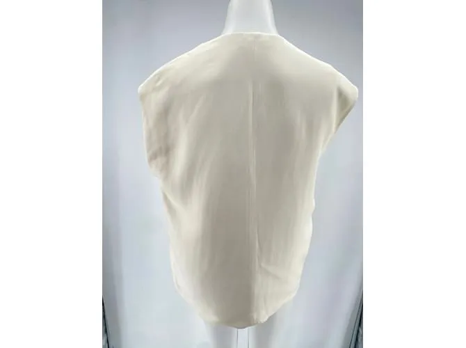 Céline Camiseta CELINE.fr 40 Viscosa Crudo 