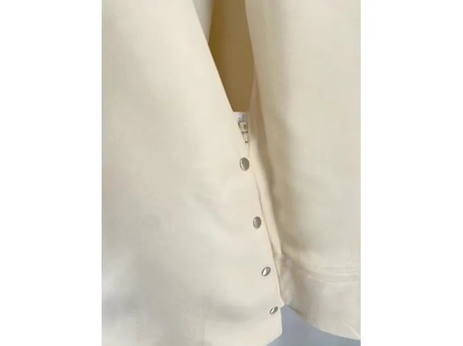 Céline Camiseta CELINE.fr 40 Viscosa Crudo 