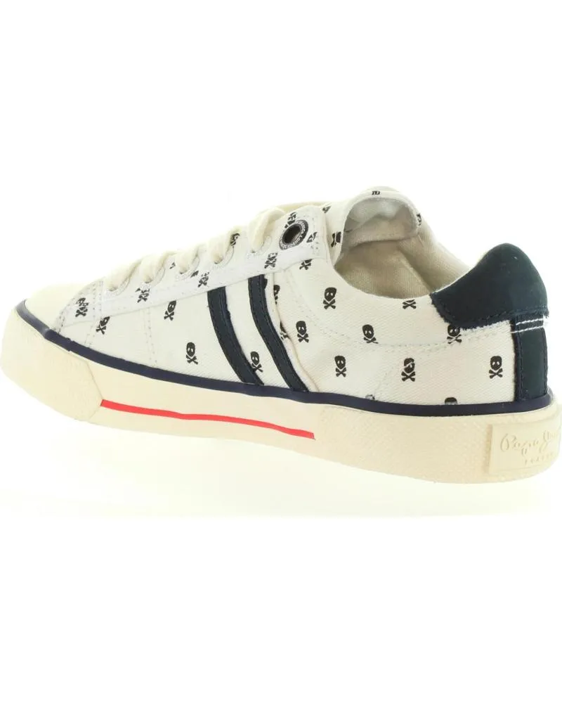 Deportivas de Niña y Niño PEPE JEANS PBS30207 SERTHI 800 WHITE