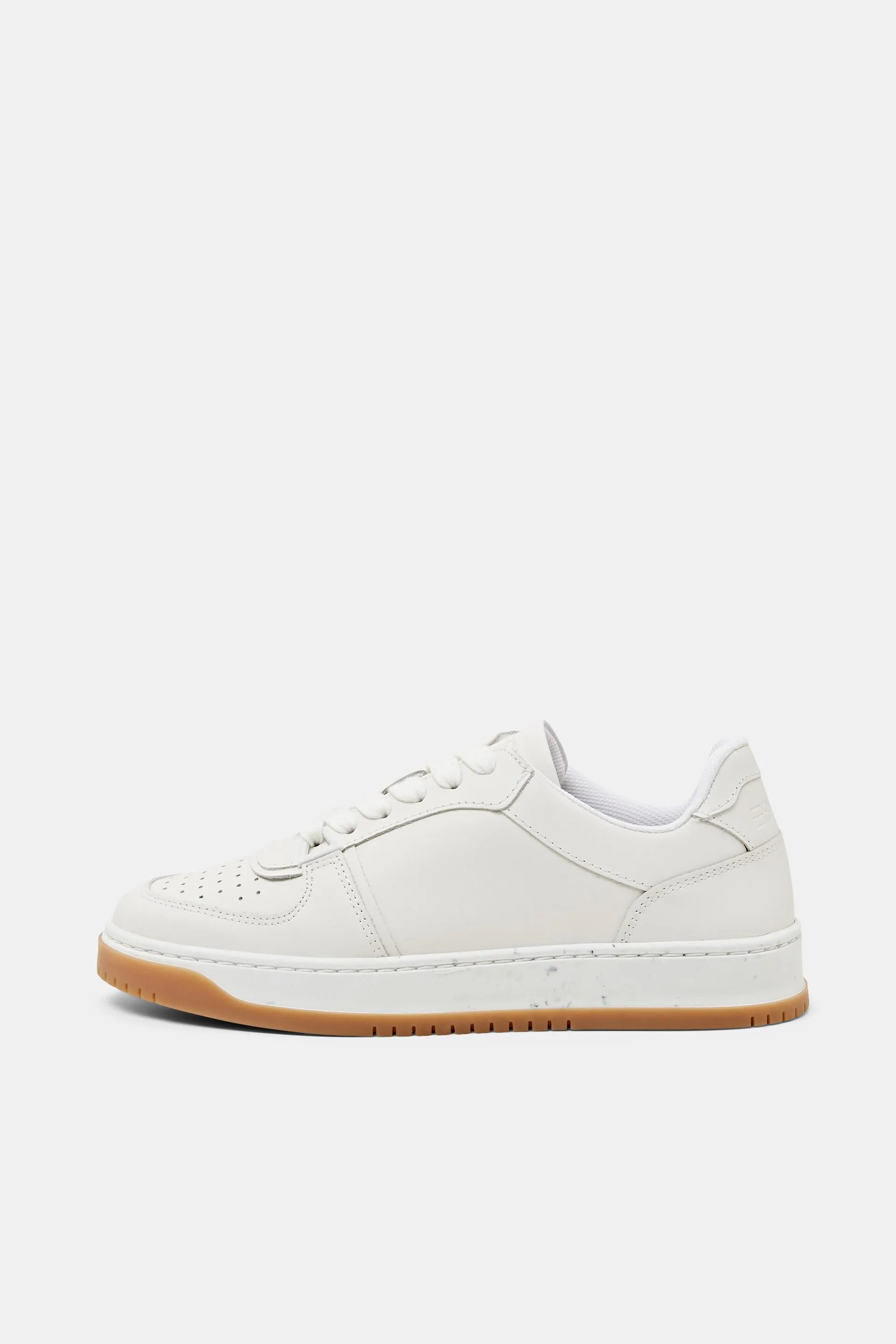 Deportivas de piel con cordones