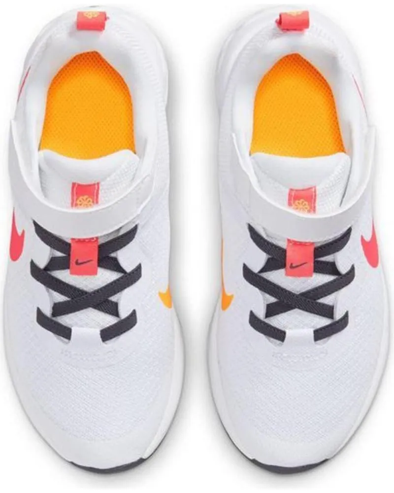 DEPORTIVAS NIKE  DE NIñA Y NIñO DD1095101 REVOLUTION 6 WHITESEA CORALGRIDIRONLASER ORANGE 