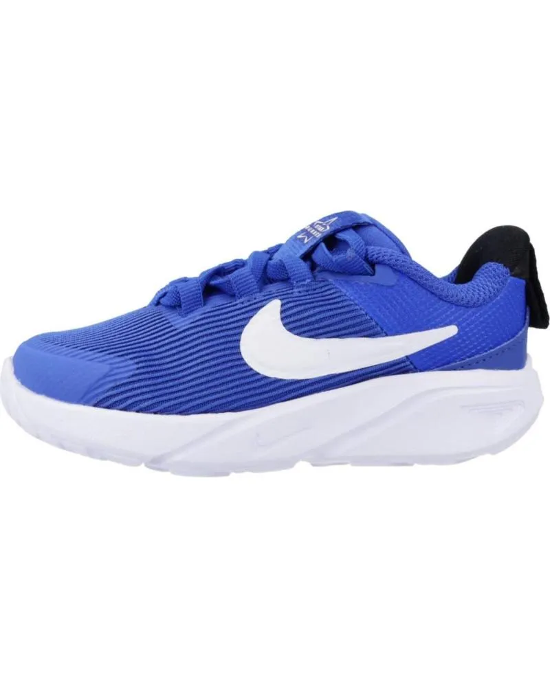 Deportivas NIKE  de Niña y Niño ZAPATILLAS NINO MODELO STAR RUNNER 4 COLOR AZUL  400