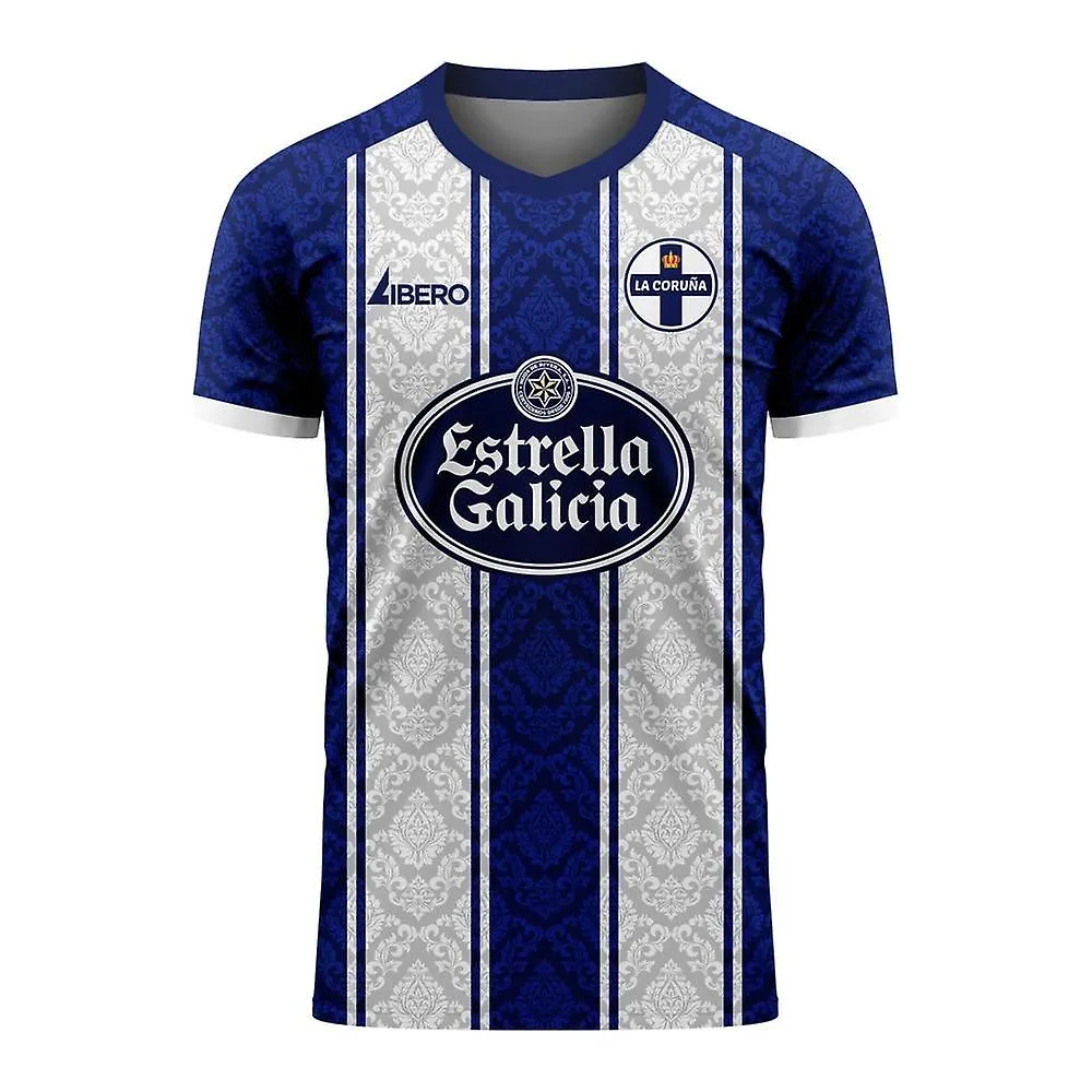 DEPORTIVO LA CORUñA 20242025 HOME CONCEPT EQUIPACIóN DE FúTBOL (LíBERO)