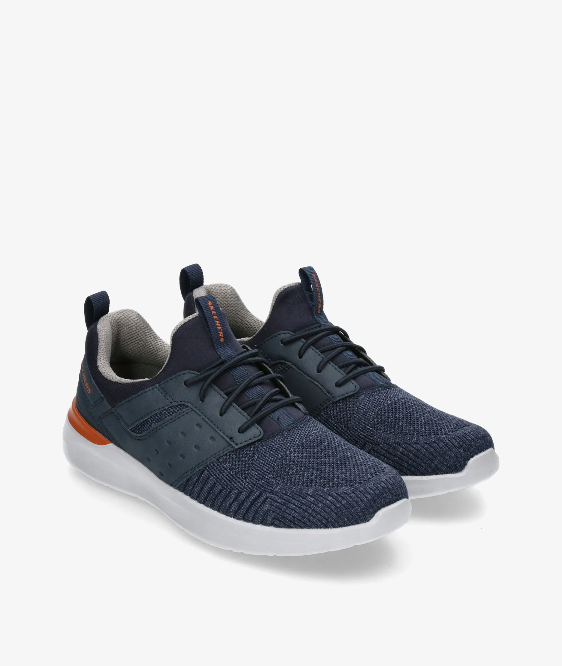 Deportivos Skechers 210620 en azul marino