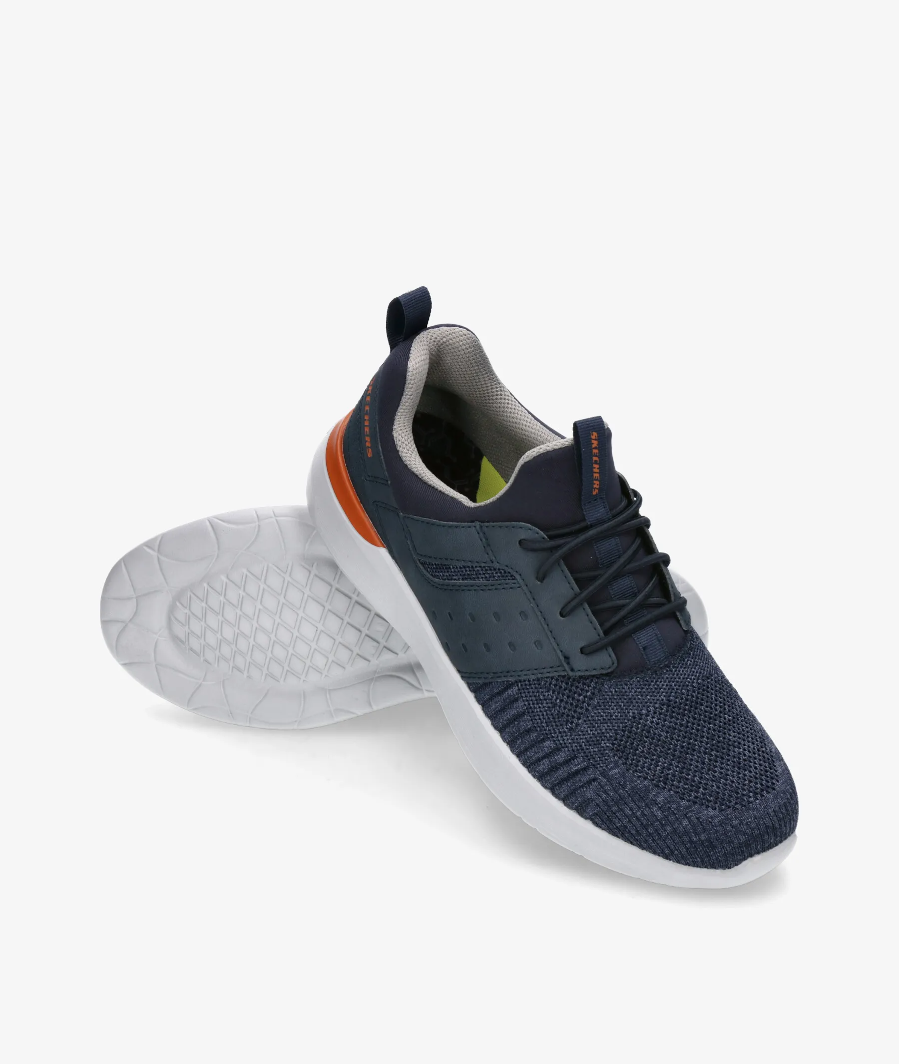 Deportivos Skechers 210620 en azul marino