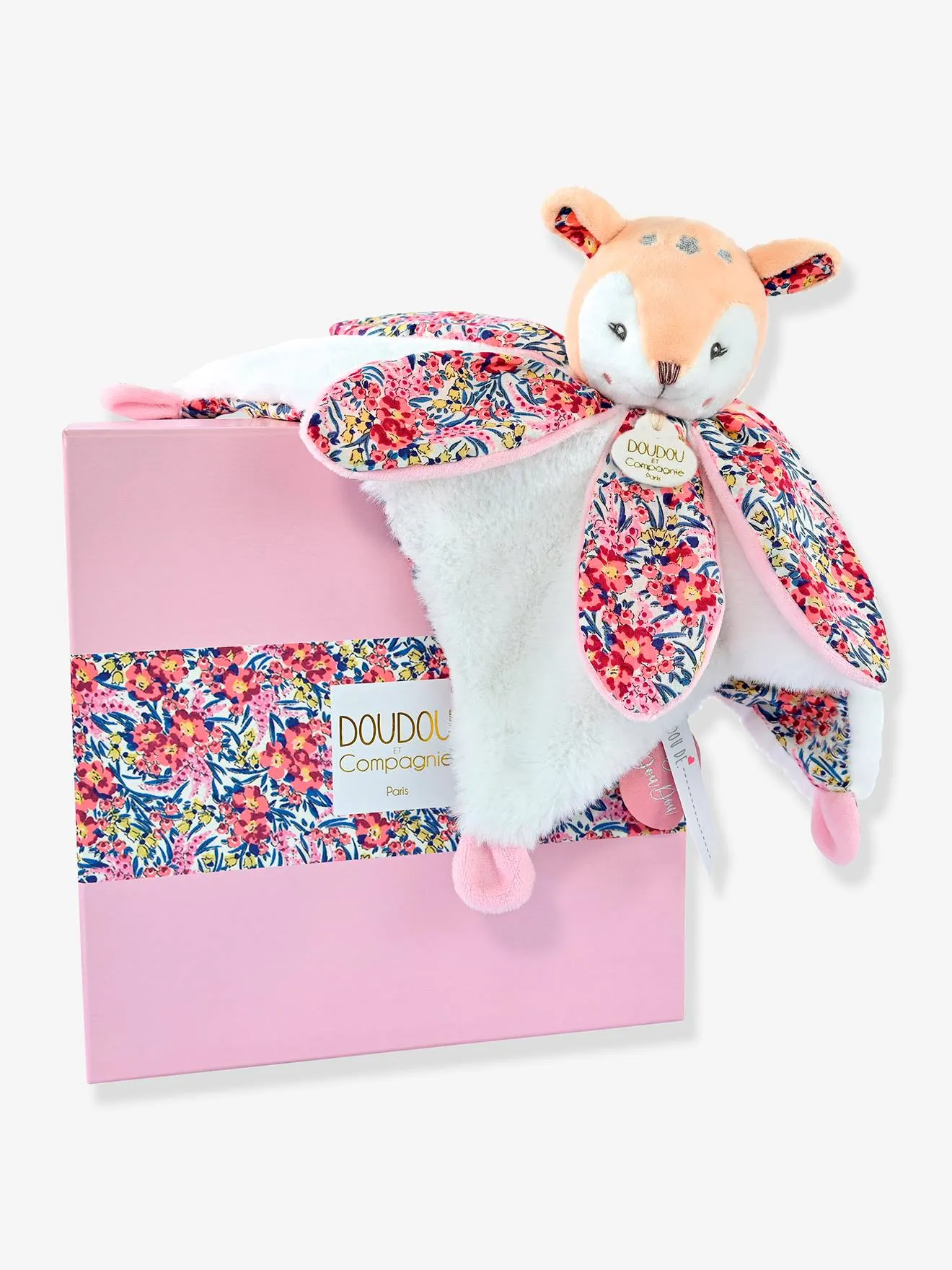 DOUDOU PéTALO 27 CM BOH'AIME  DOUDOU ET COMPAGNIE