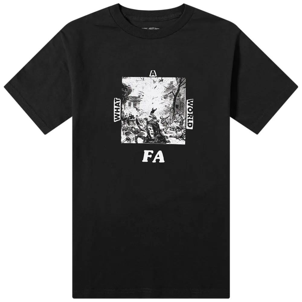 Fucking Awesome What A World Tee