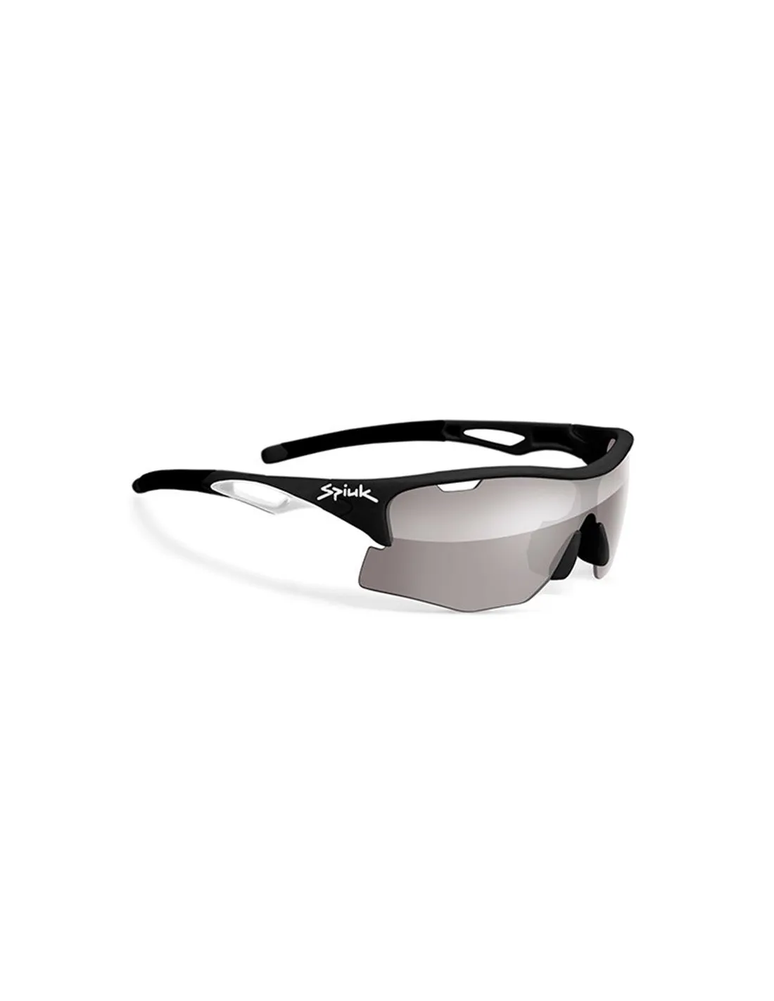Gafas de ciclismo Spiuk Jifter 2 Lumiris II Negro/Blanco