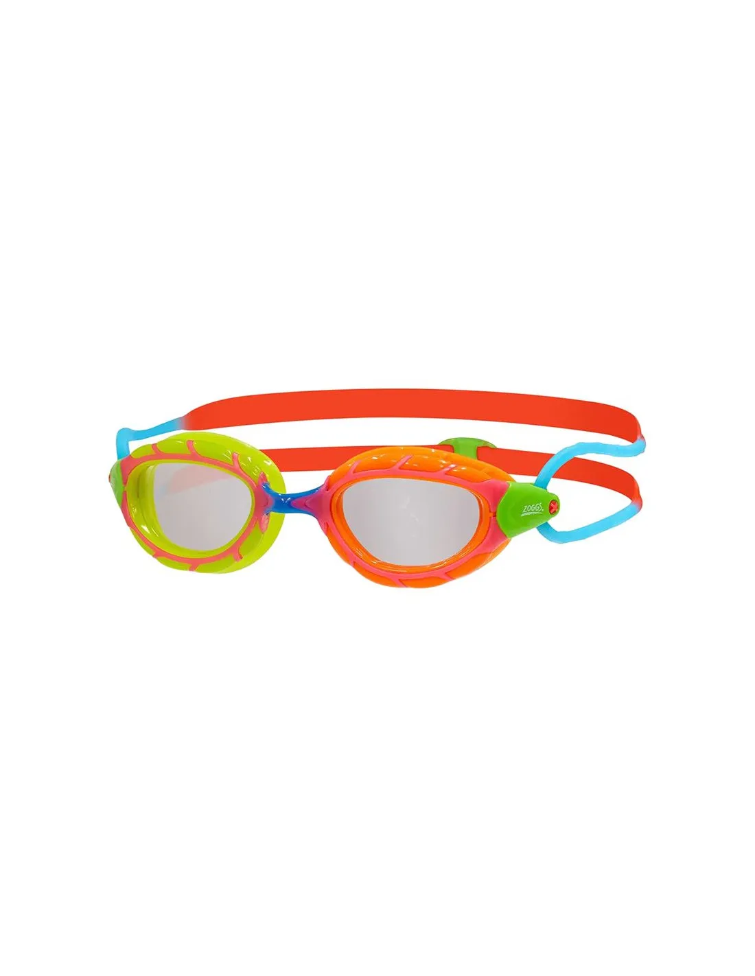 Gafas de natación Zoggs Predator Infantil Red/Orange