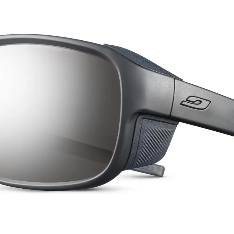 GAFAS DE SOL JULBO MONTEBIANCO 2 (NEGRO MATE / VIOLETA REACTIV 24 DL AZUL) CAT. 24