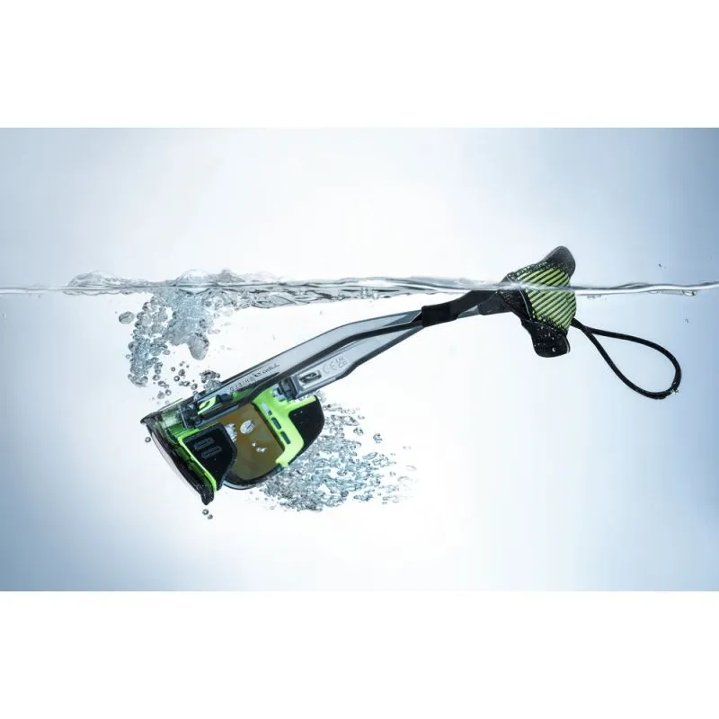 Gafas de sol Julbo ULTIMATE COVER ( BLACK / YELLOW FLUO capsule OCEAN MASTER POLAR 4 HD) Cat. 4