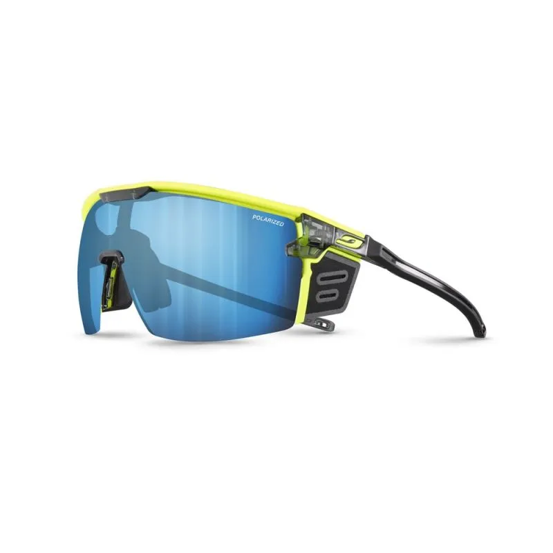 Gafas de sol Julbo ULTIMATE COVER ( BLACK / YELLOW FLUO capsule OCEAN MASTER POLAR 4 HD) Cat. 4