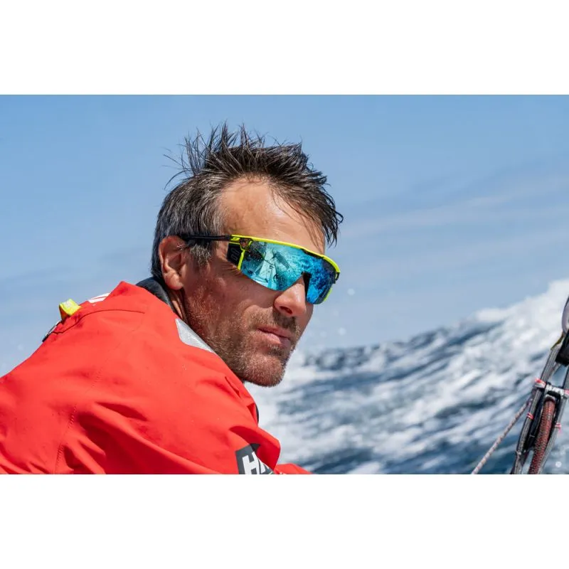 Gafas de sol Julbo ULTIMATE COVER ( BLACK / YELLOW FLUO capsule OCEAN MASTER POLAR 4 HD) Cat. 4
