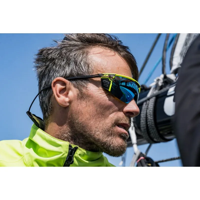 Gafas de sol Julbo ULTIMATE COVER ( BLACK / YELLOW FLUO capsule OCEAN MASTER POLAR 4 HD) Cat. 4