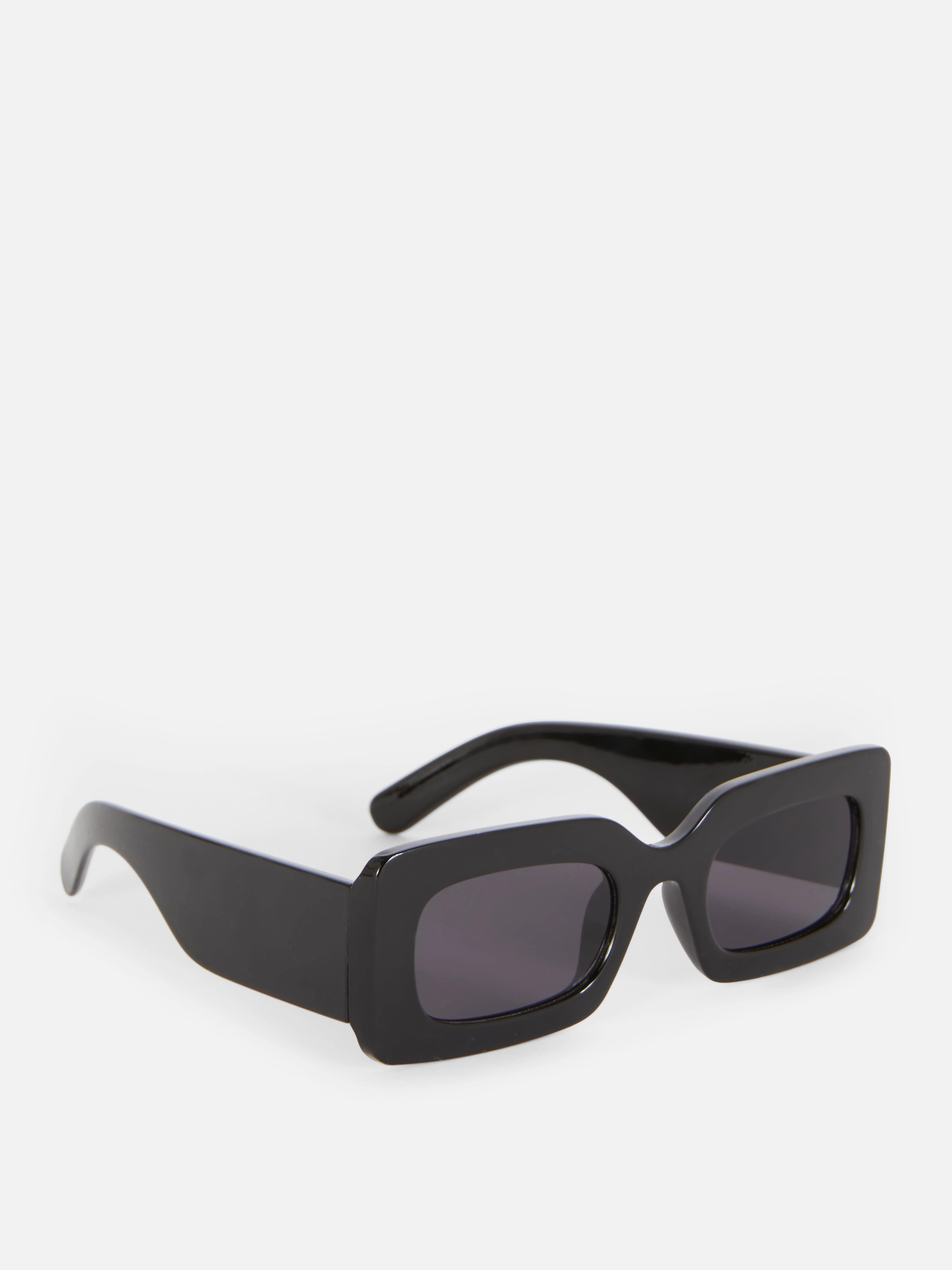 Gafas de sol rectangulares de montura gruesa