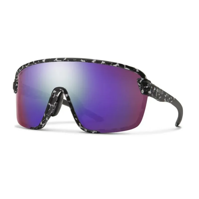 GAFAS DE SOL SMITH BOBCAT (MáRMOL NEGRO MATEESPEJO VIOLETA CROMADO)