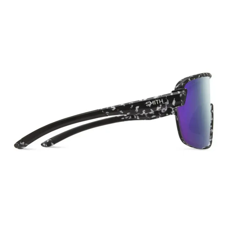 GAFAS DE SOL SMITH BOBCAT (MáRMOL NEGRO MATEESPEJO VIOLETA CROMADO)
