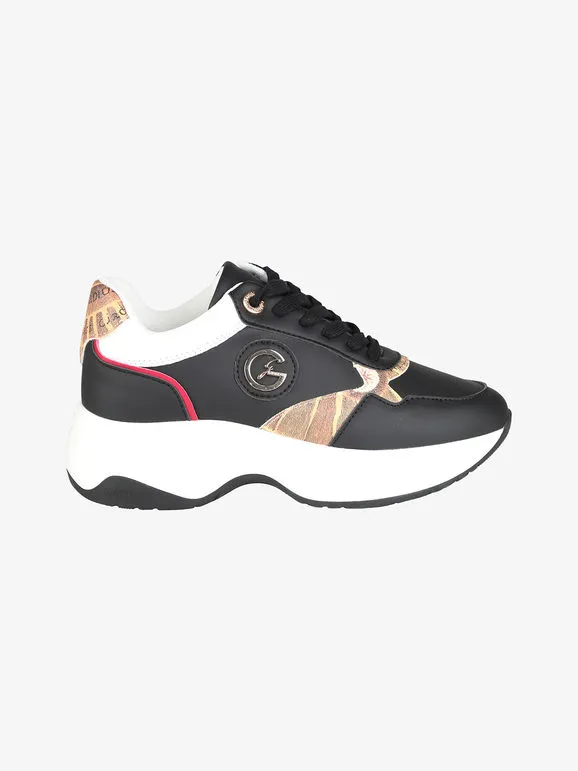 Gattinoni Zapatillas de mujer con cordones y plataforma.
