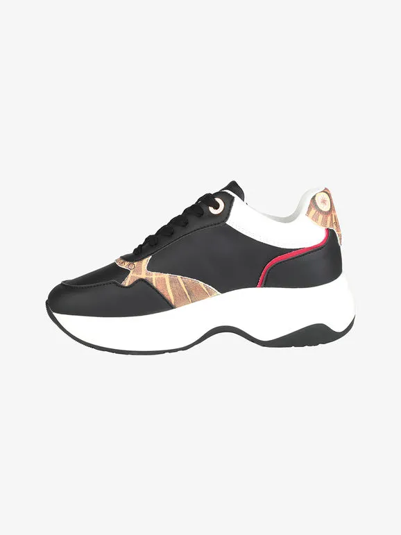 Gattinoni Zapatillas de mujer con cordones y plataforma.