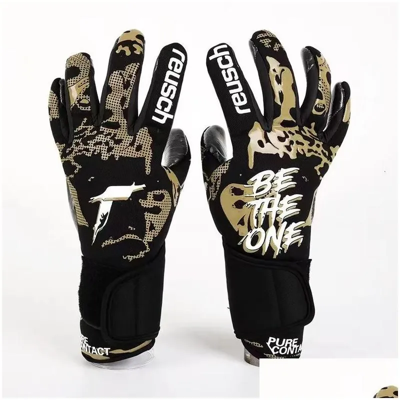 Guantes de guantes deportivos Tachero de látex Protección profesional de fútbol en espesor ADTS Match Fútbol Drop entrega OTBRW 