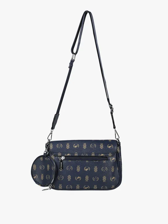 Harvey Miller Bolso bandolera con estampado y monedero
