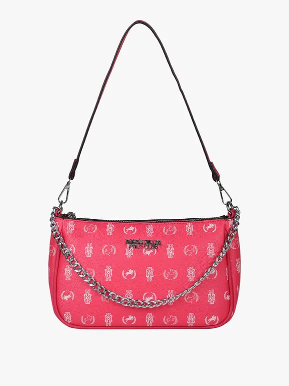Harvey Miller Bolso bandolera de mujer con cadena.