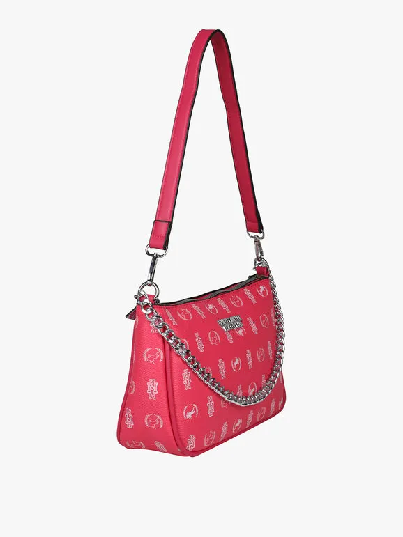 Harvey Miller Bolso bandolera de mujer con cadena.