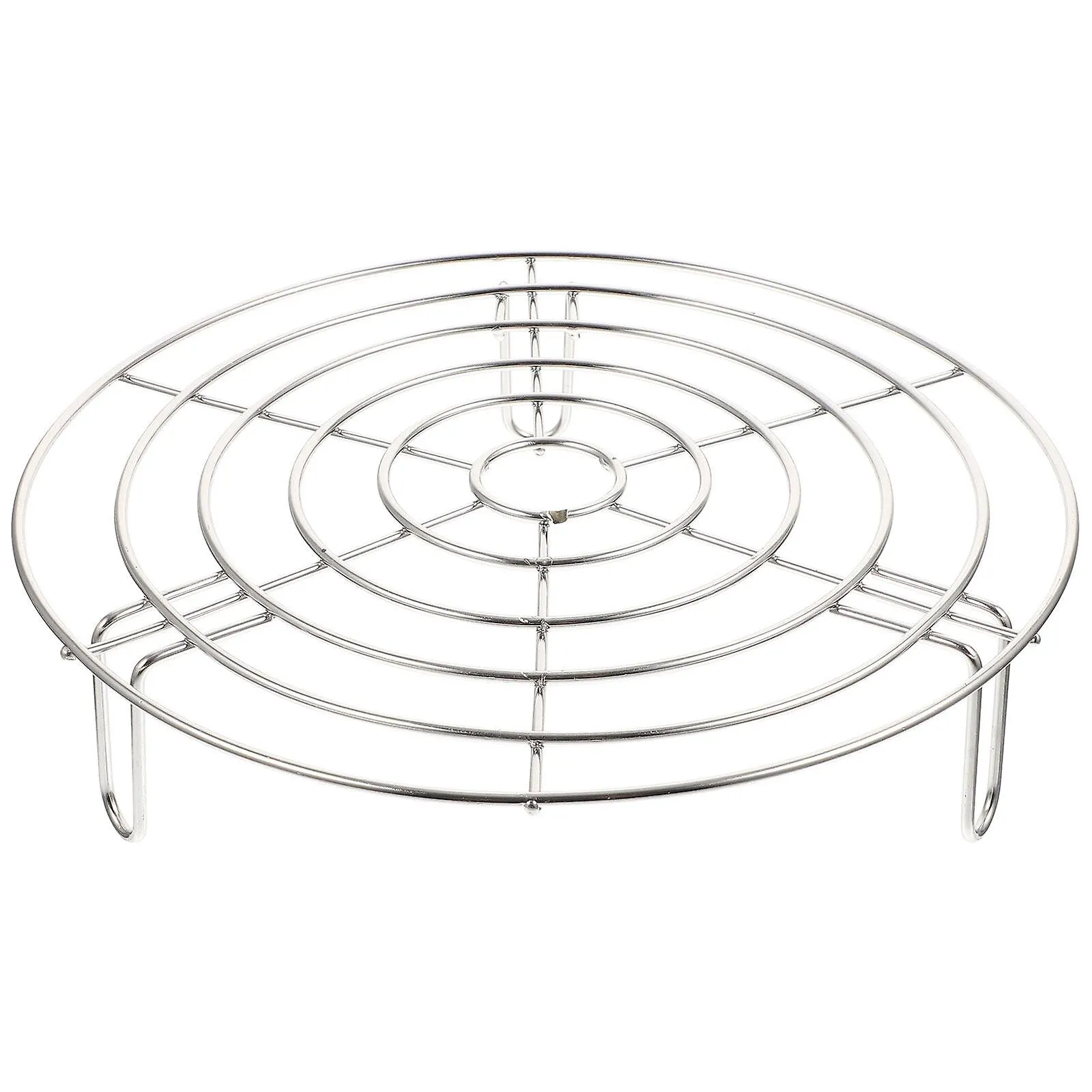 Household Steaming Rack Practical Cooling Rack Stainless Steel Steam Rack Kitchen Accessory