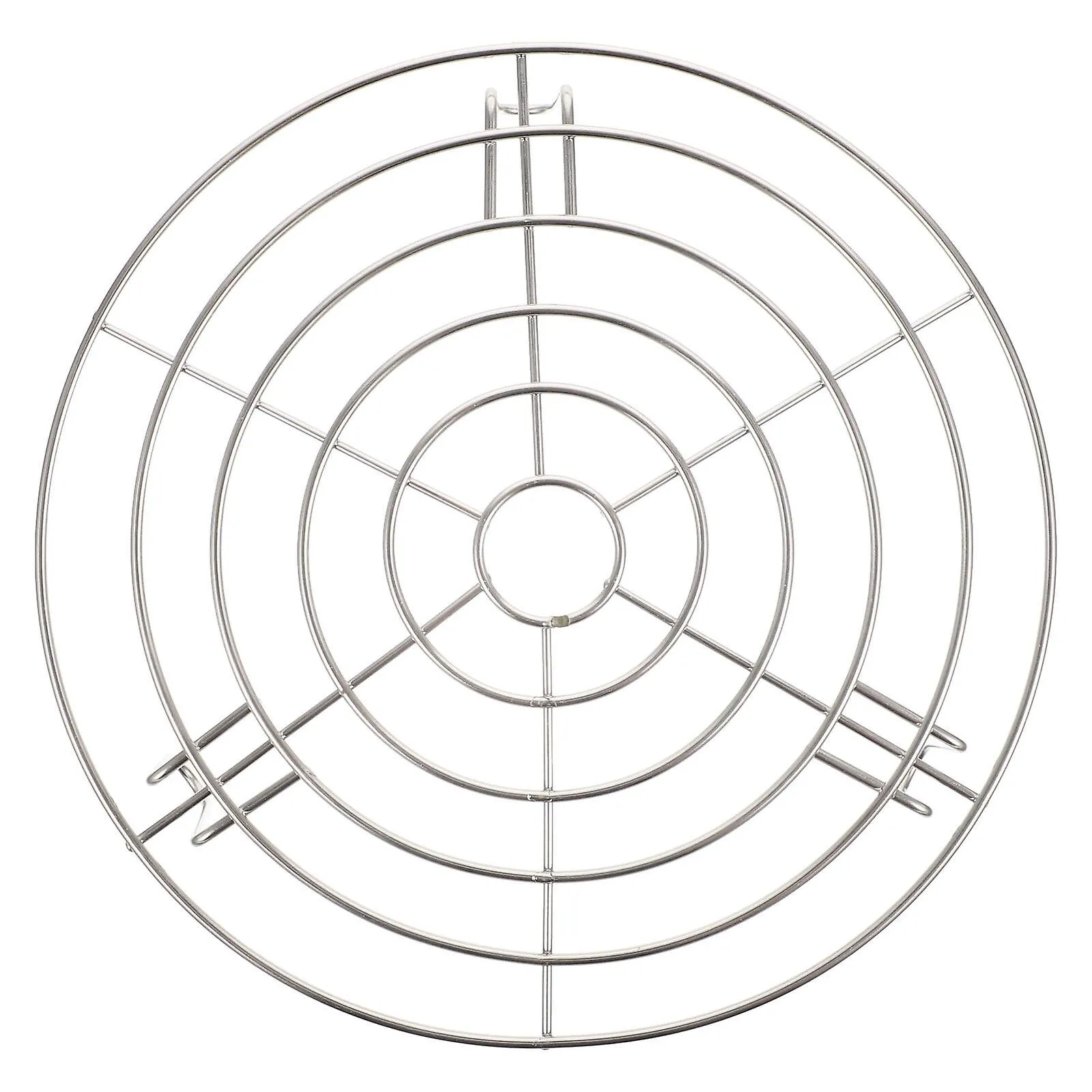 Household Steaming Rack Practical Cooling Rack Stainless Steel Steam Rack Kitchen Accessory